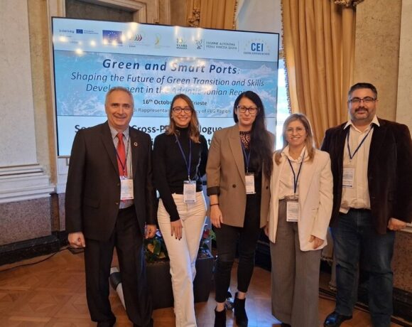 BLUE PORTS joins the regional dialogue on green skills for port transformation: high-level CEI workshop, Trieste, 16 October 2025