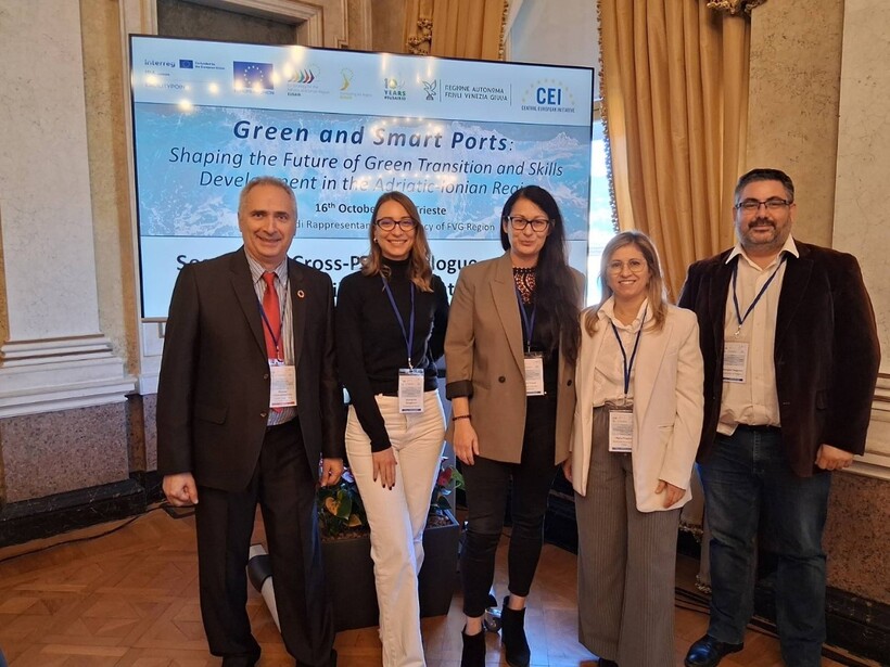 BLUE PORTS joins the regional dialogue on green skills for port transformation: high-level CEI workshop, Trieste, 16 October 2025 BLUE PORTS joins the regional dialogue on green skills for port transformation: high-level CEI workshop, Trieste, 16 October 2025