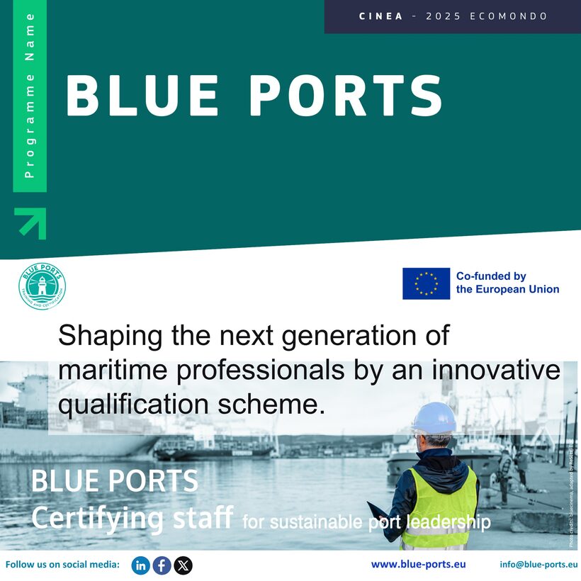 BLUE PORTS at Ecomondo 2025! BLUE PORTS at Ecomondo 2025!