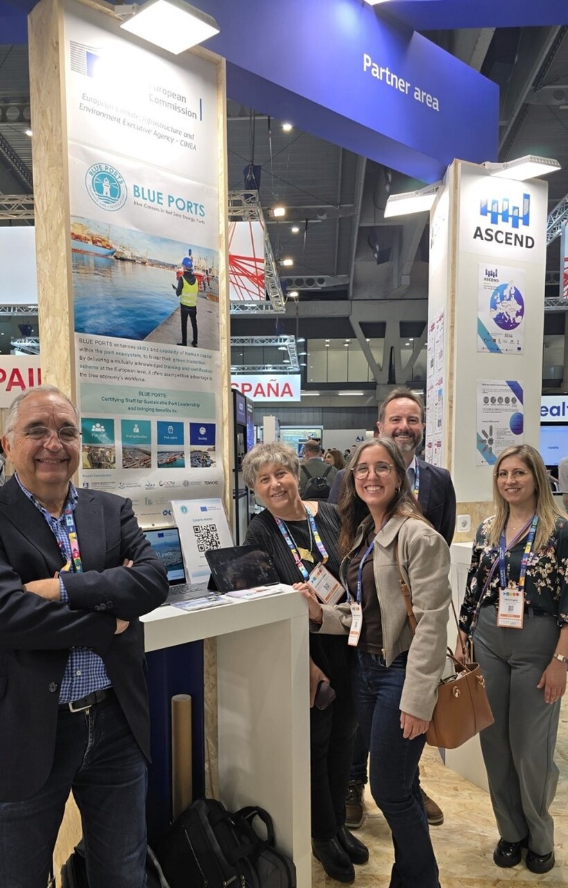 BLUE PORTS Showcased at the European Commission Stand at Smart City Expo World Congress 2025 BLUE PORTS Showcased at the European Commission Stand at Smart City Expo World Congress 2025