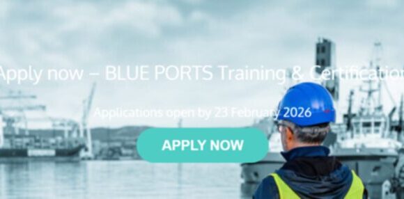 Αποκτήστε αναγνωρισμένη πιστοποίηση στη Βιώσιμη Ανάπτυξη Λιμένων.Κάντε αίτηση τώρα – Πρόγραμμα Κατάρτισης & Πιστοποίησης BLUE PORTSΠροθεσμία23 Φεβρουαρίου 2026Δωρεάν συμμετοχή • Περιορισμένος αριθμός θέσεων • Εξ ολοκλήρου διαδικτυακό